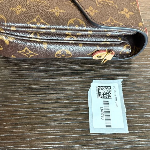 Louis Vuitton Brown Monogram Pochette Métis Crossbody Bag - Picture 7 of 16